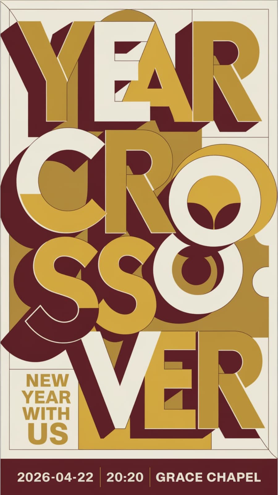 2026 Crossover Service flyer preview